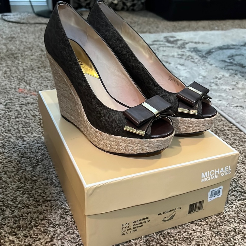 Michael Kors, wedge heels